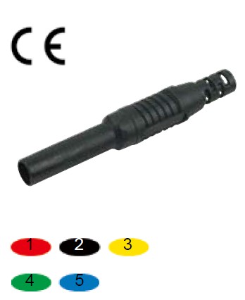 Банановый штекер Amass 25.505.