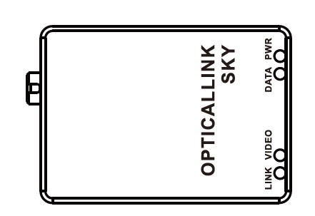 Оптический модуль для передачи видеоданных и команд управления с FPV-дрона на наземную станцию OPTICALLINK SKY