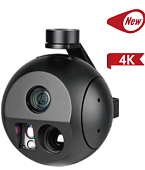 Камера Q20KTIRM 20x EO 4K Triple Sensors Object GPS Coordinate Calculation and LRF Gimbal Camera