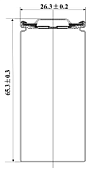 PLB IFR26650 25B