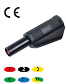 Банановый штекер Amass 25.501.