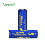 Vapcell 18650 K28 2800mah 20A/35A