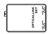 Оптический модуль для передачи видеоданных и команд управления с FPV-дрона на наземную станцию OPTICALLINK SKY